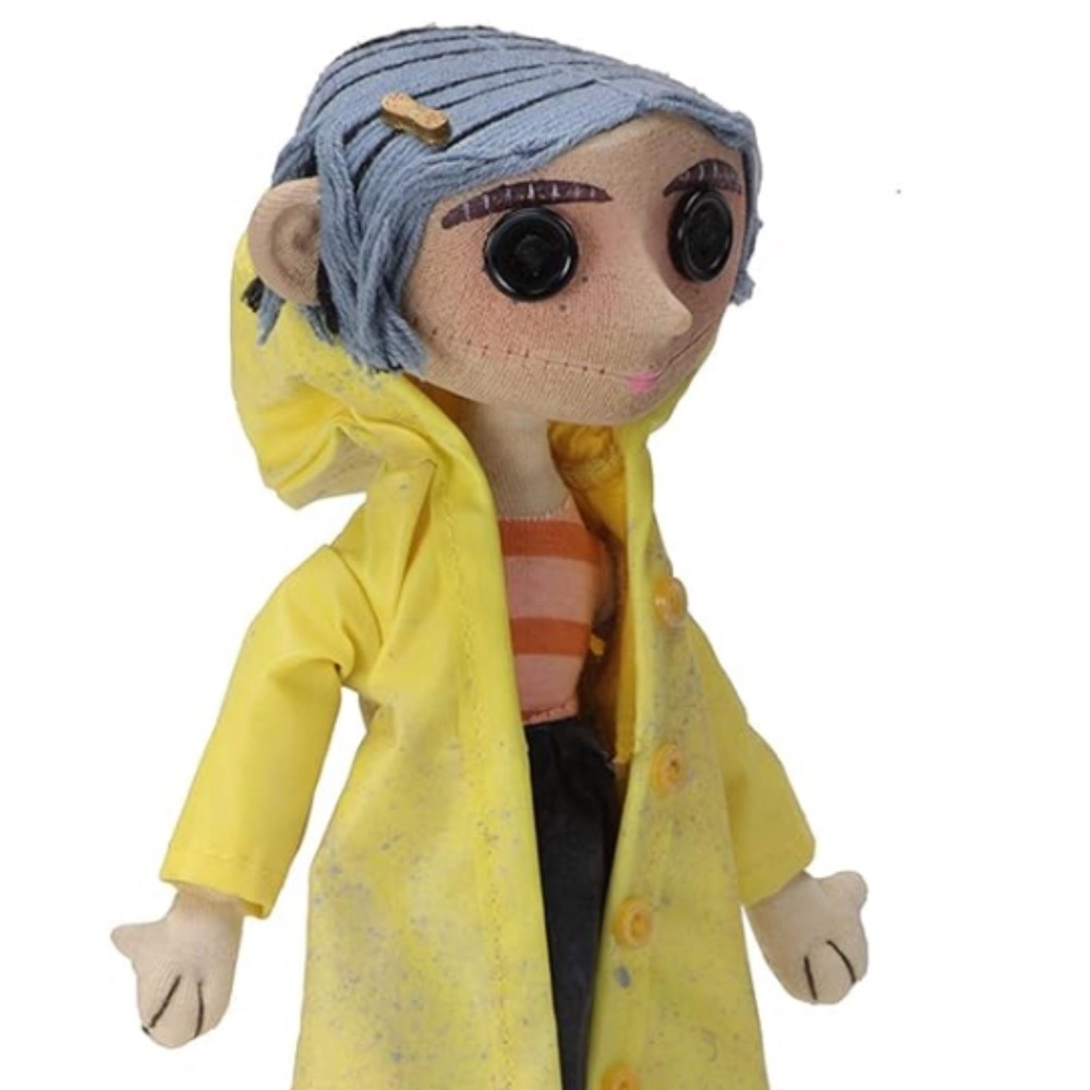 NECA Coraline Collectible Doll – Yellow Raincoat – New in Box